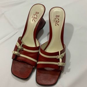 BCBG Paris RED Shoes - SIZE 8 1/2